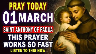 💖SAINT ANTHONY OF PADUA – PRAY THIS FOR AN URGENT MIRACLE AND HEALING 🙏