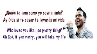Aventura - La Boda Lyrics English and Spanish - Translation &amp; Meaning - Letras en ingles