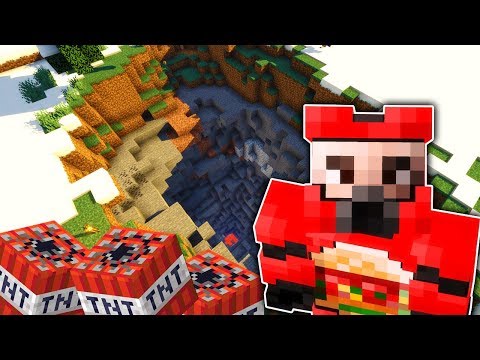 We Finally Blew Up OB's Base with TNT in Minecraft Multiplayer Gameplay!