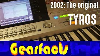 Video thumbnail for Yamaha Tyros 1: The orginal. Tour and direct recording by Gearfacts