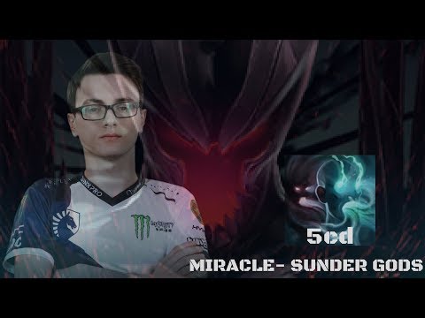 Sunder 5cd from Miracle- so annoying Fnatic