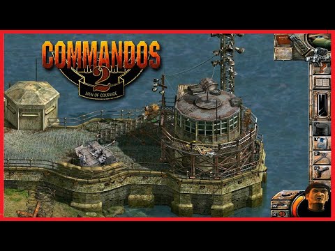 Commandos 2 Men of Courage: Mission 2 - Das Boot, Silent Killers Full Gameplay Guide For Newbie