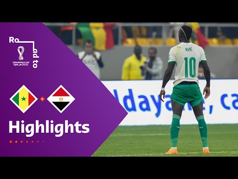 Senegal v Egypt | FIFA World Cup Qatar 2022 Qualifier | Match Highlights
