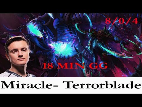 Miracle- Terrorblade | 18 MIN GG | THE REAL DEAL VS TEAM LIQUID | Dota 2 |Patch 7.21 | Pro Gameplay