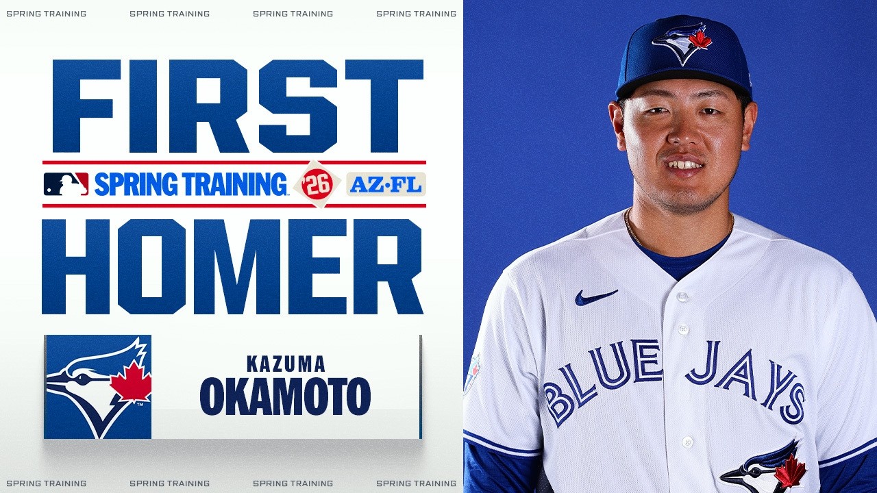 Kazuma Okamoto’s FIRST Blue Jays home run! (Welcome to the show!)