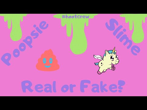 Poopsie Surprise 🦄 Real or Fake?? #slime #poopsie #thenightowl #hootcrew