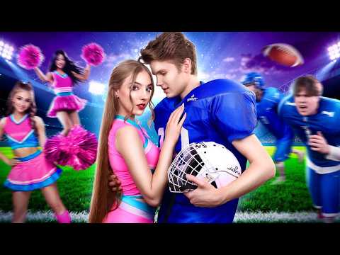 Neue Cheerleaderin vs Teamkapitänin! Ich verliebte mich in den Freund meiner Feindin