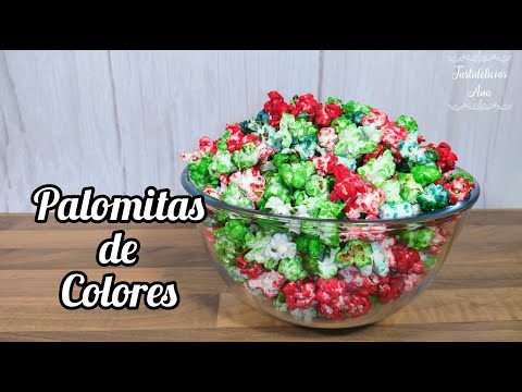 🍿Colorful Popcorn in 5 minutes, in one step❗️