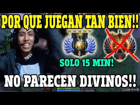 NO LO PUEDE CREER!!| VANN ES DESVENDADO POR DIVINOS!!| JUEGAN MUY BIEN!| DOTA 2