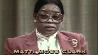 Dr. Mattie Moss Clark Interview (Rare Footage) 1981