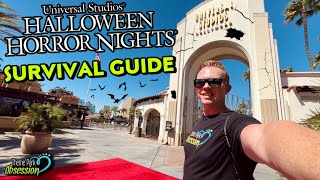 Halloween Horror Nights Survival Guide 2022! | Everything You Need to Know for a Successful Night