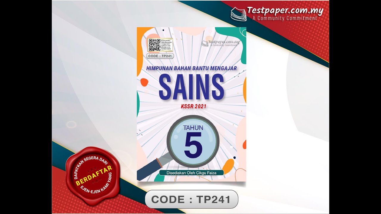 TAHUN 5: HIMPUNAN BAHAN BANTU MENGAJAR SAINS KSSR 2021