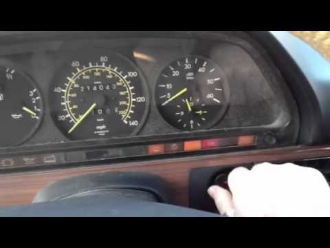 1986 Mercedes 300SDL Startup
