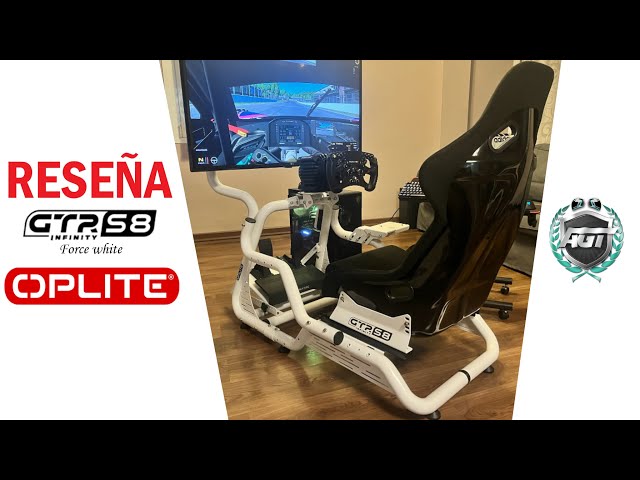 Vídeo relacionado con GTR S8 Infinity Force OPLITE GTR S8 Infinity Cockpit para Simracing y simulación de Carreras Flightsim con Refuerzo