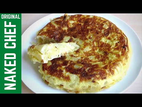 HEALTHY SPANISH OMELETTE recipe | How to make Tortilla da Potato