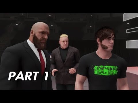 WWE 2K19 MyCareer Mode Walkthrough Gameplay Part 1 - BCW