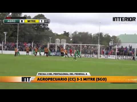Federal A | Agropecuario (CC) 3-1 Mitre (Sgo)