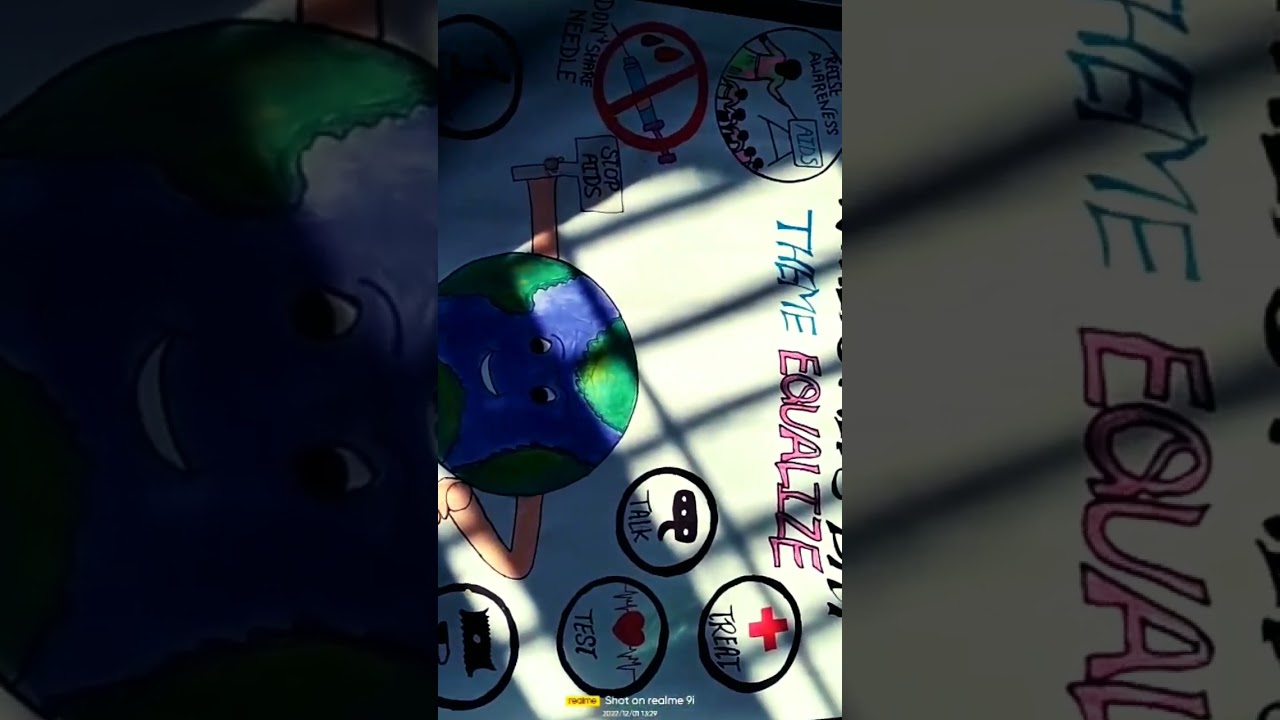 AIDS day easy poster