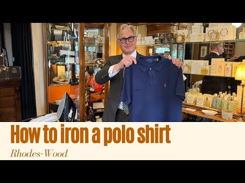 How to iron a polo shirt