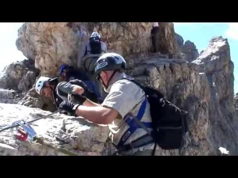 Klettersteig Ferrata Marino Bianchi - Monte Cristallo Dolomiten