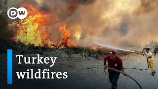 Turkey wildfires: Death toll rises with hundreds injured | DW News