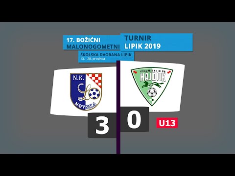 NK Libertas - NK Hajduk 3:0 # Božićni nogometni turnir Lipik 2019 # U13 # Finale