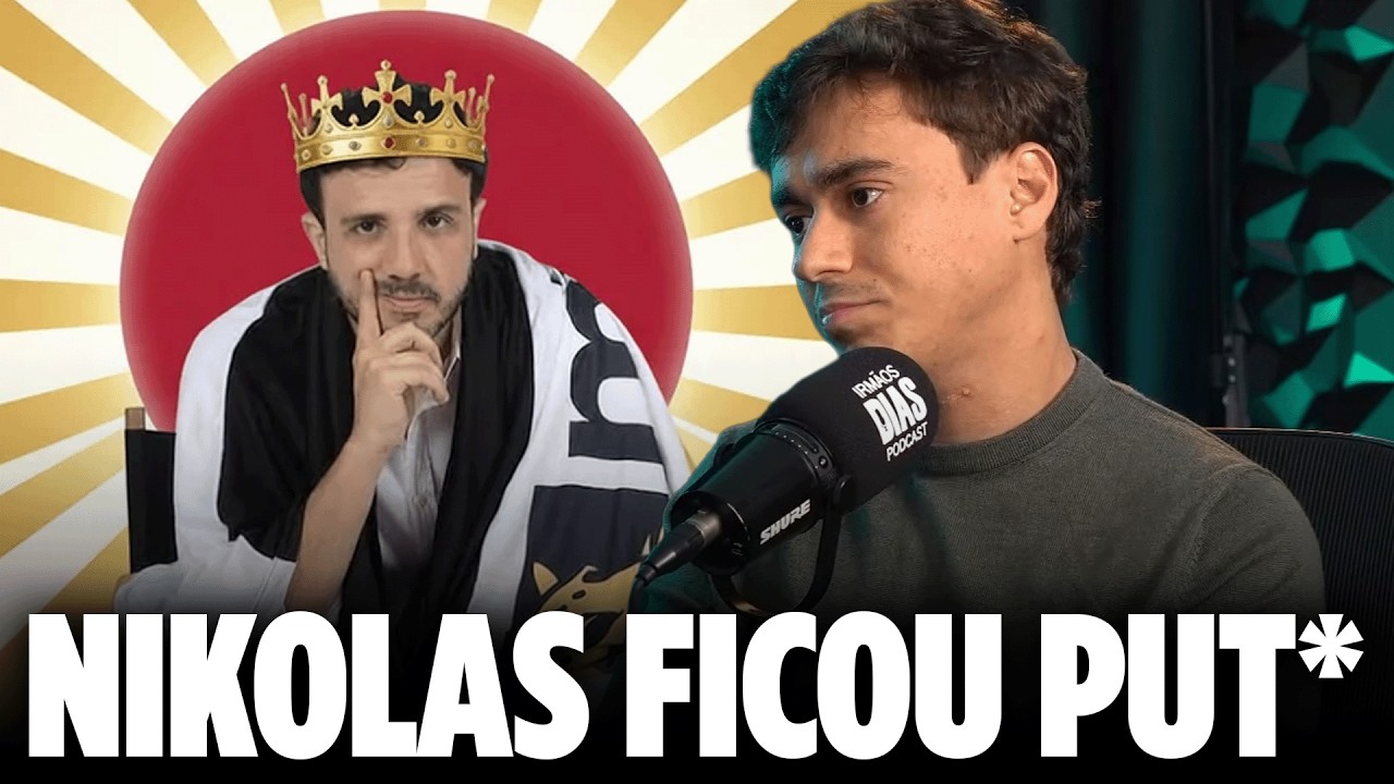 NIKOLAS NÃO QUER FALAR SOBRE O RENAN