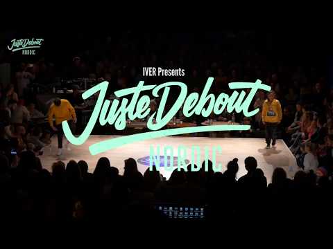 Juste Debout Nordic 2018 - Junior Dance Tour Semi final - Kidsuper VS Norah (Winner)