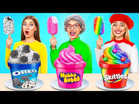 Ja vs Babcia — Kulinarne Wyzwanie | Wyzwanie z Dekorowaniem Ciasta od Bubba DO Challenge