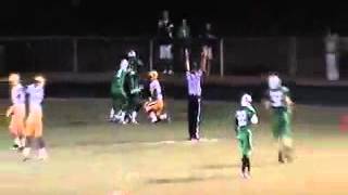 preview picture of video 'Ashbrook's Tre Brice to Demetrius Oliver for 76yd TD pass'