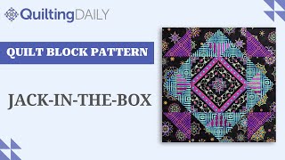 Free Quilt Block Pattern_Jack-in-the-Box