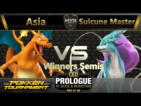 Asia (Charizard) vs. Circa|Suicune Master (Suicune) - Pokkén Winners Semis - CEO Prologue