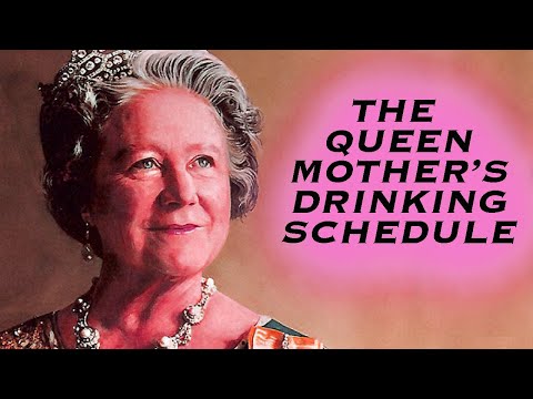 The Queen Mother's Drinking Schedule