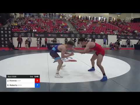 70 Kg Rnd Of 64 - Johnathon Viveros, Central Valley RTC Vs Drew Roberts, Gopher Wrestling Club - R