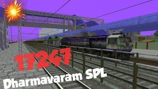 07247(17247) Dharmavaram Spl_Blasts through Tanguturu_New__Act