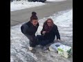 Funny People Falling on Ice Compilation | Very Funny  😂