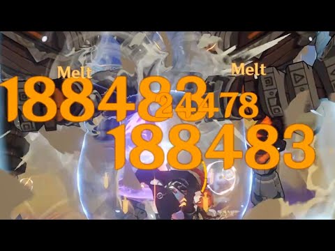 So Diluc can do this "dragonstrike" thing | 2.6 Abyss 12-1-2