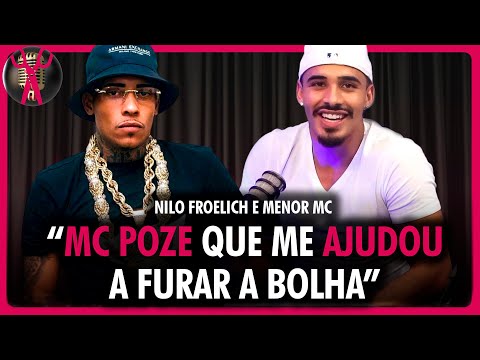 "MC POZE que fez minha MÚSICA ESTOURAR" - NILO FROELICH E MENOR MC