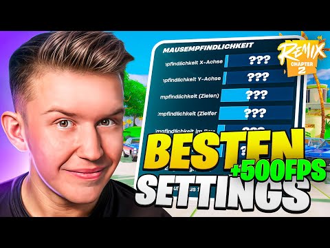 DIE BESTEN SETTINGS FÜR FORTNITE CHAPTER 2 REMIX! ⚙️ (MEHR FPS, KEINE STANDBILDER & 0 INPUT DELAY)