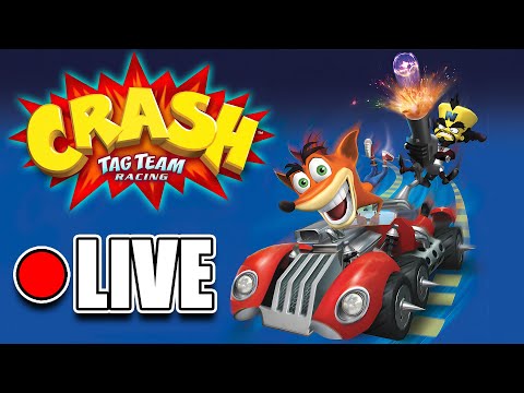 The final Tag? - Crash Tag Team Racing LIVESTREAM