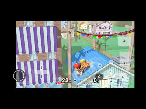 ssbb the two legendary pk boys (ness vs Lucas)