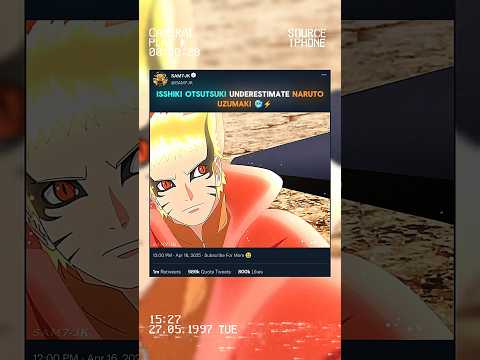 Naruto Ended The Fight With A Rasengan 😎...