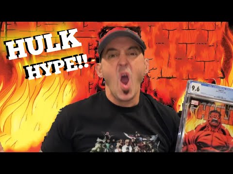 HULK 1. 1st Key appearance of RED HULK. Real HYPE