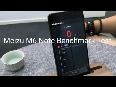 Meizu M6 Note Benchmark Test