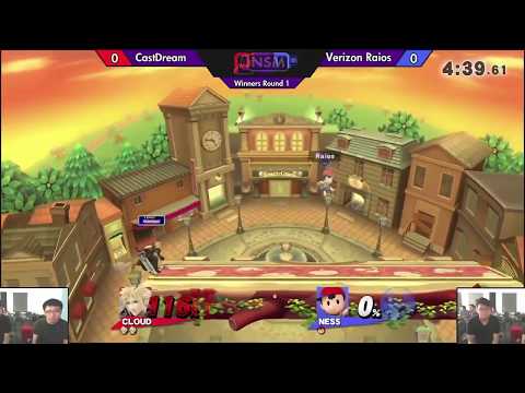 Castdream (Cloud) vs Raios (Ness) - WR2 - NYU Fall '17 Monthly #1