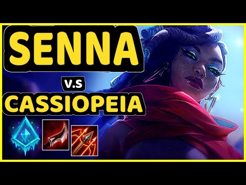 INNAXE (SENNA) vs CASSIOPEIA - BOTTOM ADC CHALLENGER GAMEPLAY - EUW