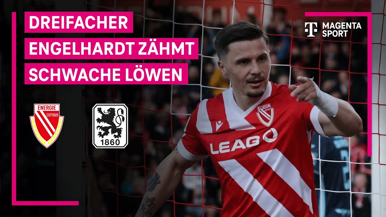 Energie Cottbus vs TSV 1860 München Highlights