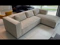 Cord Ecksofa Rouen Beige - Ecke davorstehend links