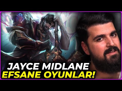 JAYCE VS JHIN MID! EFSANE OYUNLAR MUHTEŞEM KORİDOR | Dereceli Wild Rift | Togzilla
