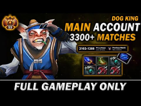 DOG KING back to Main Account, 3300+ meepo Matches ❗❗❗ - Full Gameplay Meepo #407